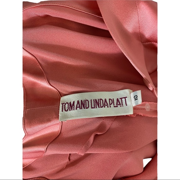 Tom & Linda Platt Pink Slip Dress - Picture 4 of 5